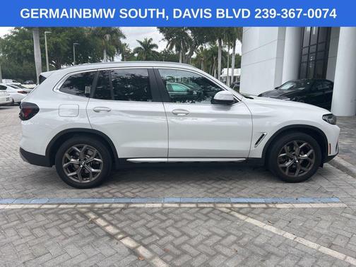 Alpine White 2023 BMW X3 sDrive30i