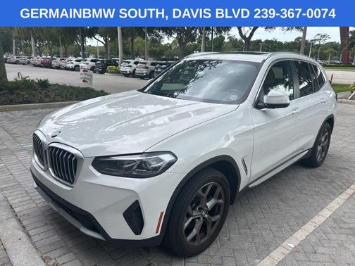Alpine White 2023 BMW X3 sDrive30i