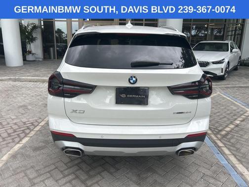 Alpine White 2023 BMW X3 sDrive30i