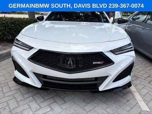Platinum White Pearl 2023 Acura TLX Type S