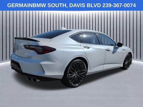 Platinum White Pearl 2023 Acura TLX Type S
