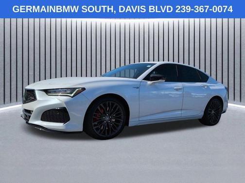 Platinum White Pearl 2023 Acura TLX Type S
