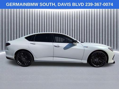 Platinum White Pearl 2023 Acura TLX Type S