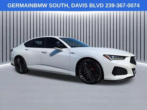 Platinum White Pearl 2023 Acura TLX Type S