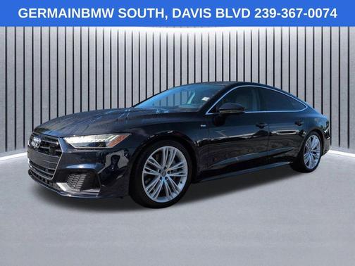 Firmament Blue Metallic 2019 Audi A7 3.0T quattro Premium