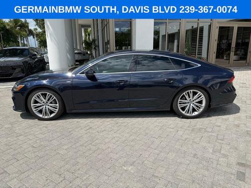 Firmament Blue Metallic 2019 Audi A7 3.0T quattro Premium