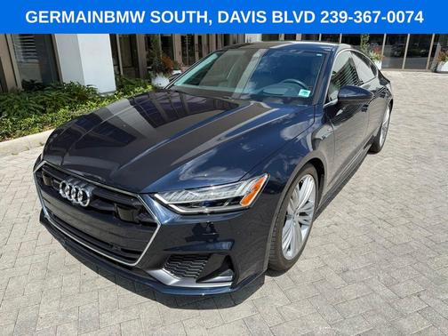 Firmament Blue Metallic 2019 Audi A7 3.0T quattro Premium
