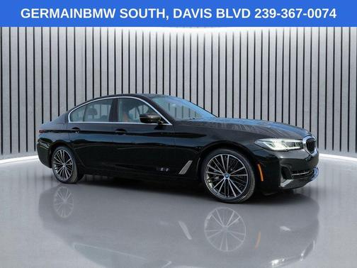 Black Sapphire Metallic 2023 BMW 540 i xDrive