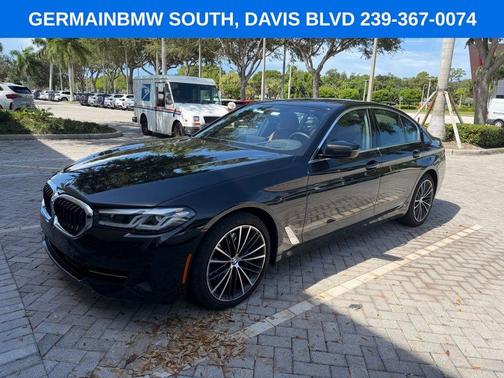 Black Sapphire Metallic 2023 BMW 540 i xDrive
