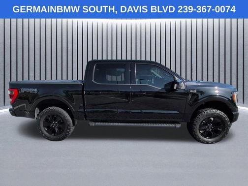 Black Metallic 2022 Ford F-150 Lariat
