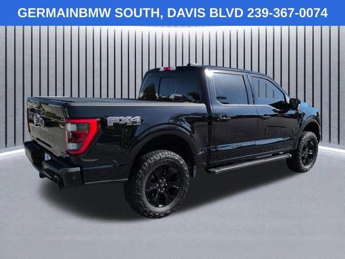 Black Metallic 2022 Ford F-150 Lariat