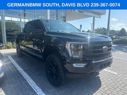 Black Metallic 2022 Ford F-150 Lariat