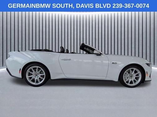 Oxford White 2025 Ford Mustang GT Premium