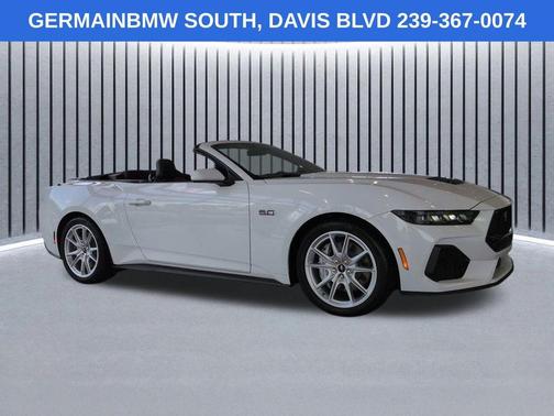 Oxford White 2025 Ford Mustang GT Premium