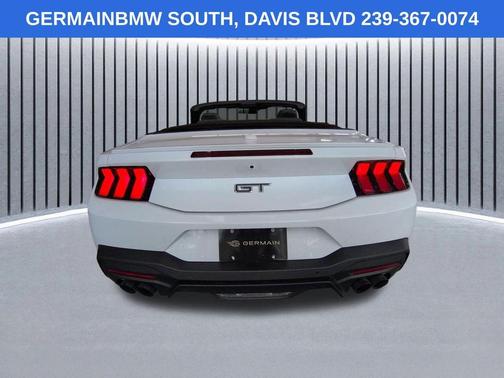 Oxford White 2025 Ford Mustang GT Premium