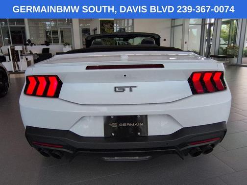 Oxford White 2025 Ford Mustang GT Premium