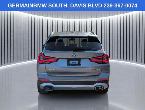 Skyscraper Gray Metallic 2023 BMW X3 sDrive30i