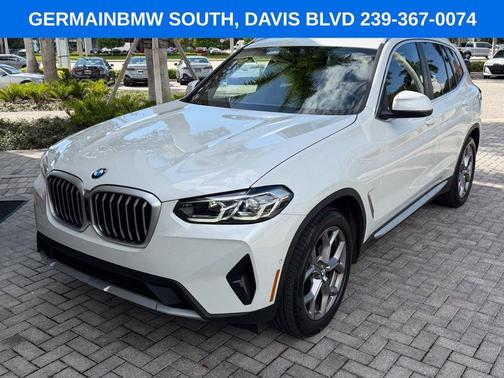 Mineral White Metallic 2024 BMW X3 sDrive30i
