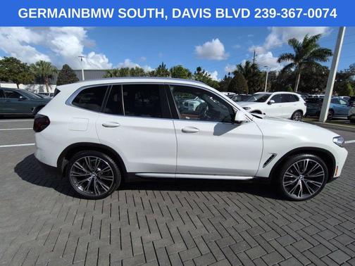 Alpine White 2024 BMW X3 sDrive30i