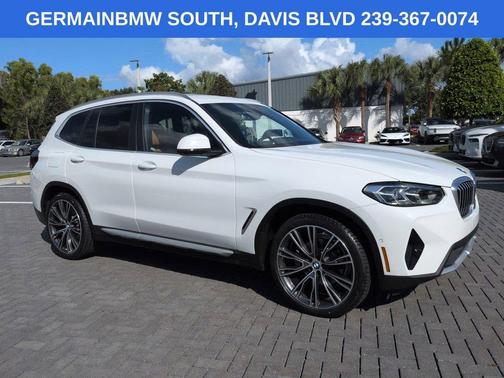 Alpine White 2024 BMW X3 sDrive30i