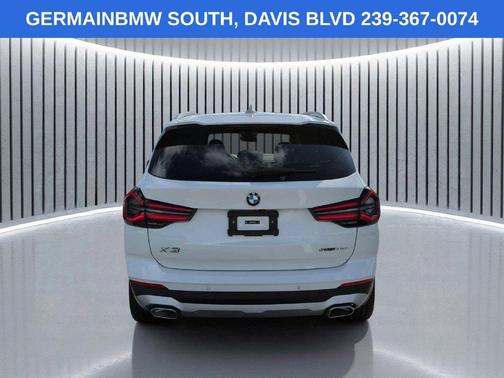 Alpine White 2024 BMW X3 sDrive30i