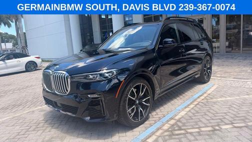 Carbon Black Metallic 2019 BMW X7 xDrive50i
