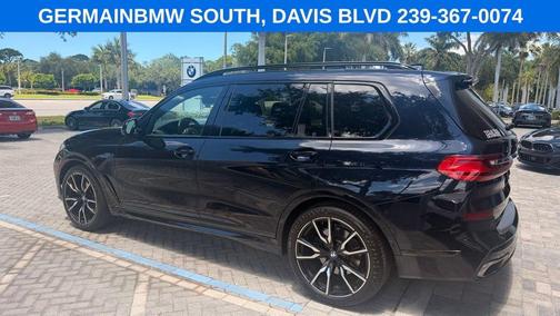 Carbon Black Metallic 2019 BMW X7 xDrive50i