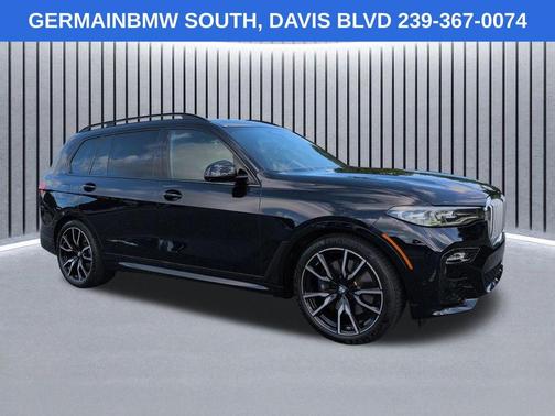 Carbon Black Metallic 2019 BMW X7 xDrive50i