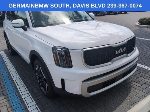 White Pearl 2025 Kia Telluride EX