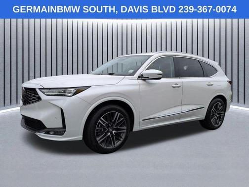 White 2026 Acura MDX Advance Package