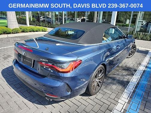 Arctic Race Blue Metallic 2022 BMW 430 i
