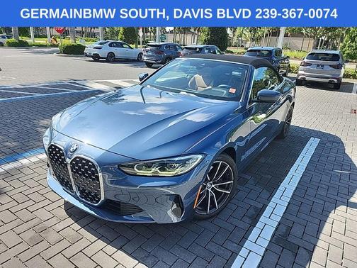 Arctic Race Blue Metallic 2022 BMW 430 i