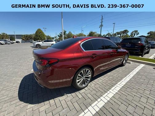 Red Metallic 2023 BMW 530e 530e