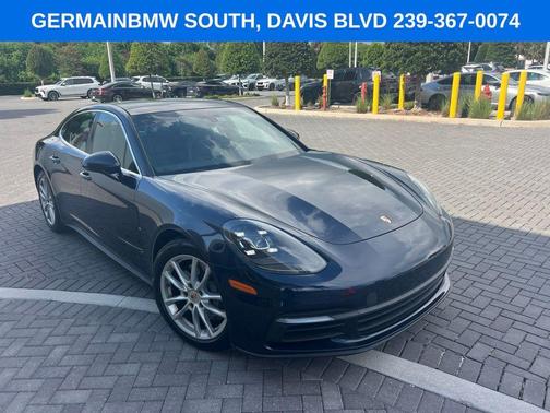 Sapphire Blue Metallic 2018 Porsche Panamera 4S