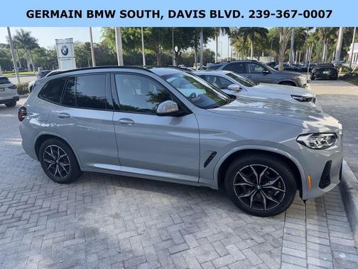 Gray Metallic 2022 BMW X3 sDrive30i