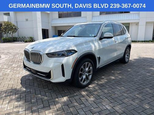 Alpine White 2024 BMW X5 xDrive40i