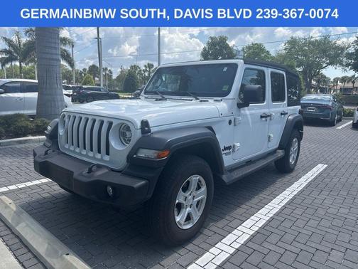 Bright White Clearcoat 2021 Jeep Wrangler Unlimited Sport