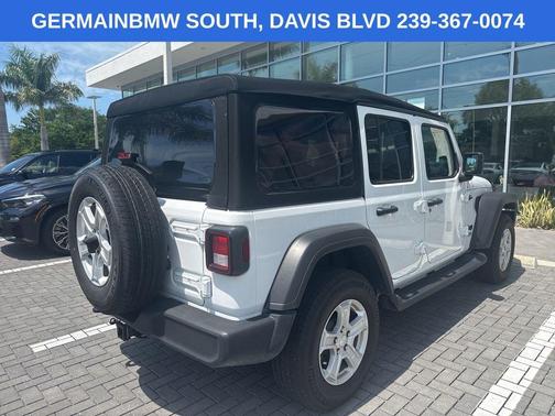 Bright White Clearcoat 2021 Jeep Wrangler Unlimited Sport