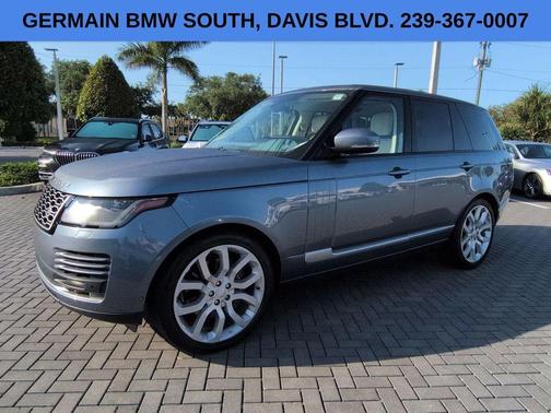 Byron Blue 2019 Land Rover Range Rover 3.0L V6 Supercharged HSE