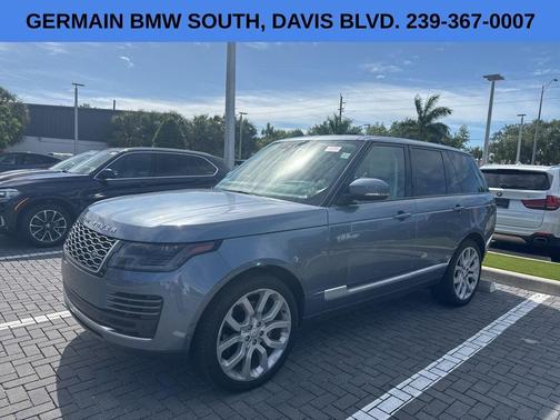 Byron Blue 2019 Land Rover Range Rover 3.0L V6 Supercharged HSE