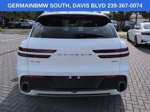 Alta White 2023 Genesis GV70 2.5T