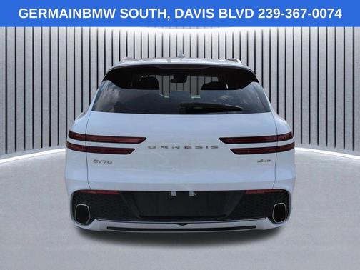 Alta White 2023 Genesis GV70 2.5T
