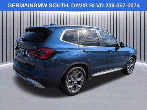 Phytonic Blue Metallic 2023 BMW X3 xDrive30i