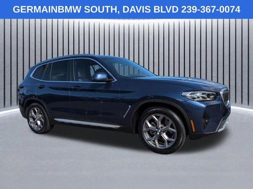 Phytonic Blue Metallic 2023 BMW X3 xDrive30i