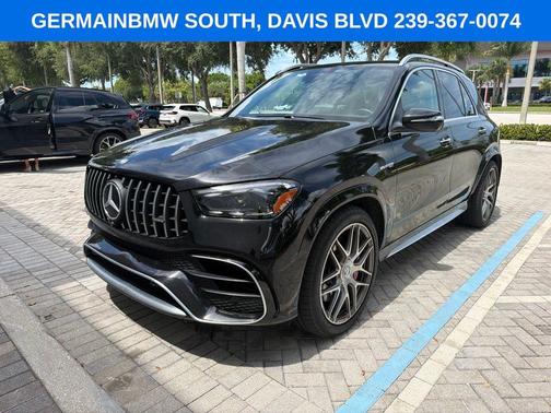 Obsidian Black Metallic 2024 Mercedes-Benz AMG GLE 63 S
