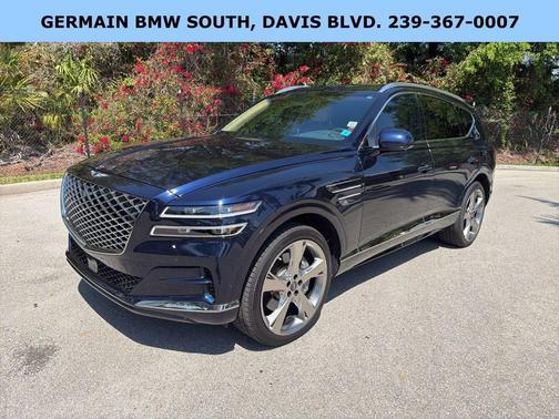 Dark Blue 2024 Genesis GV80 3.5T