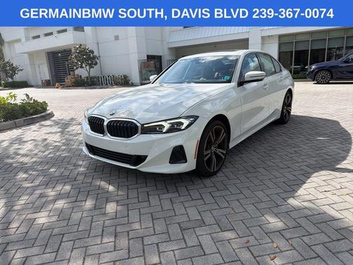 Alpine White 2023 BMW 330 i