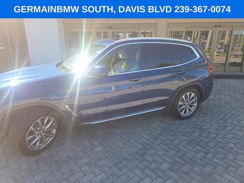 Phytonic Blue Metallic 2019 BMW X3 xDrive30i