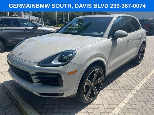 White 2023 Porsche Cayenne Base