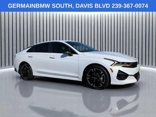 Glacial White Pearl 2024 Kia K5 GT-Line